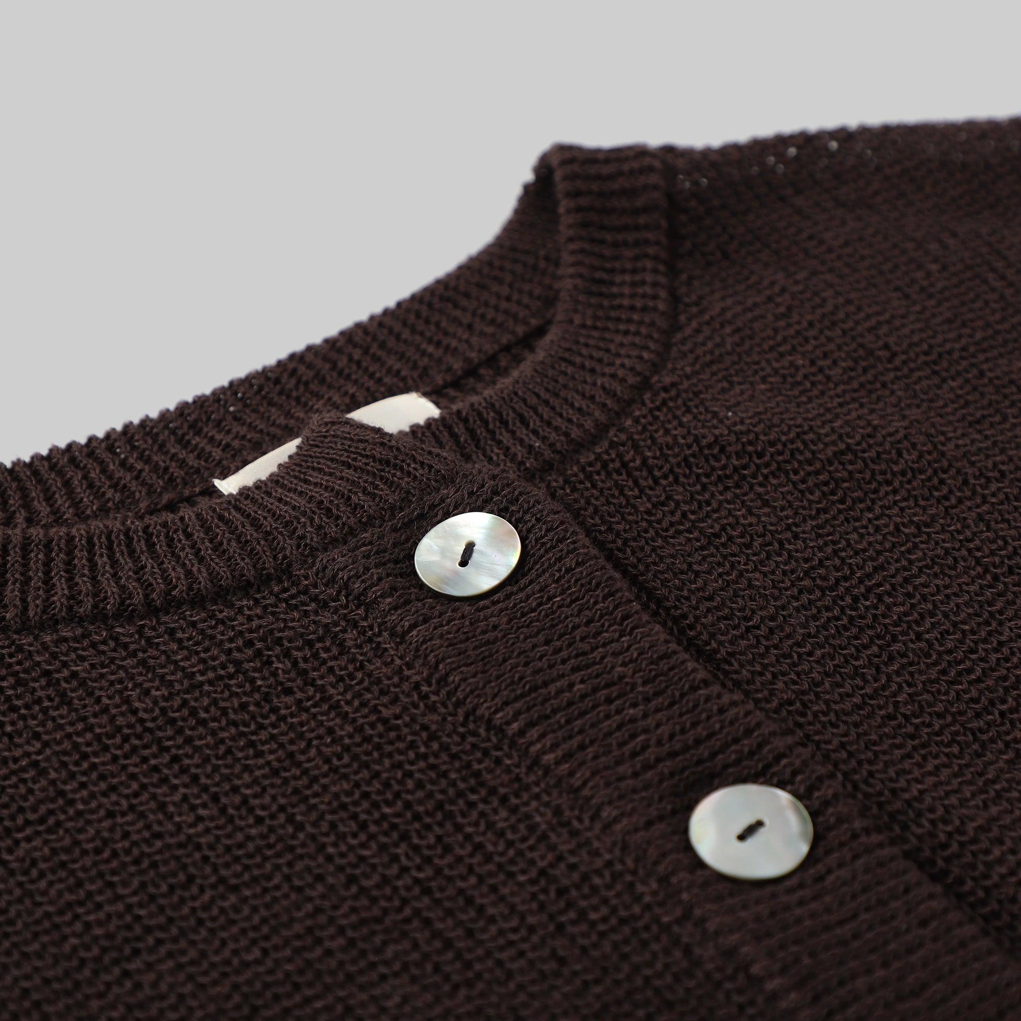 ヘンプコットンコクーンプルオーバー WE2401G016 Brown