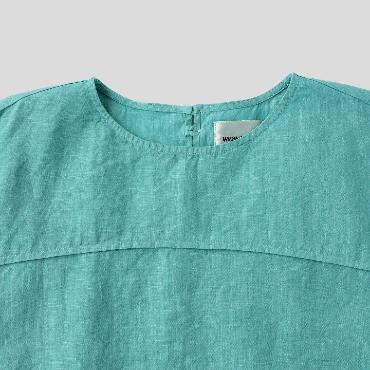 ヘンプフェザーブラウス WE2401G012 Emerald