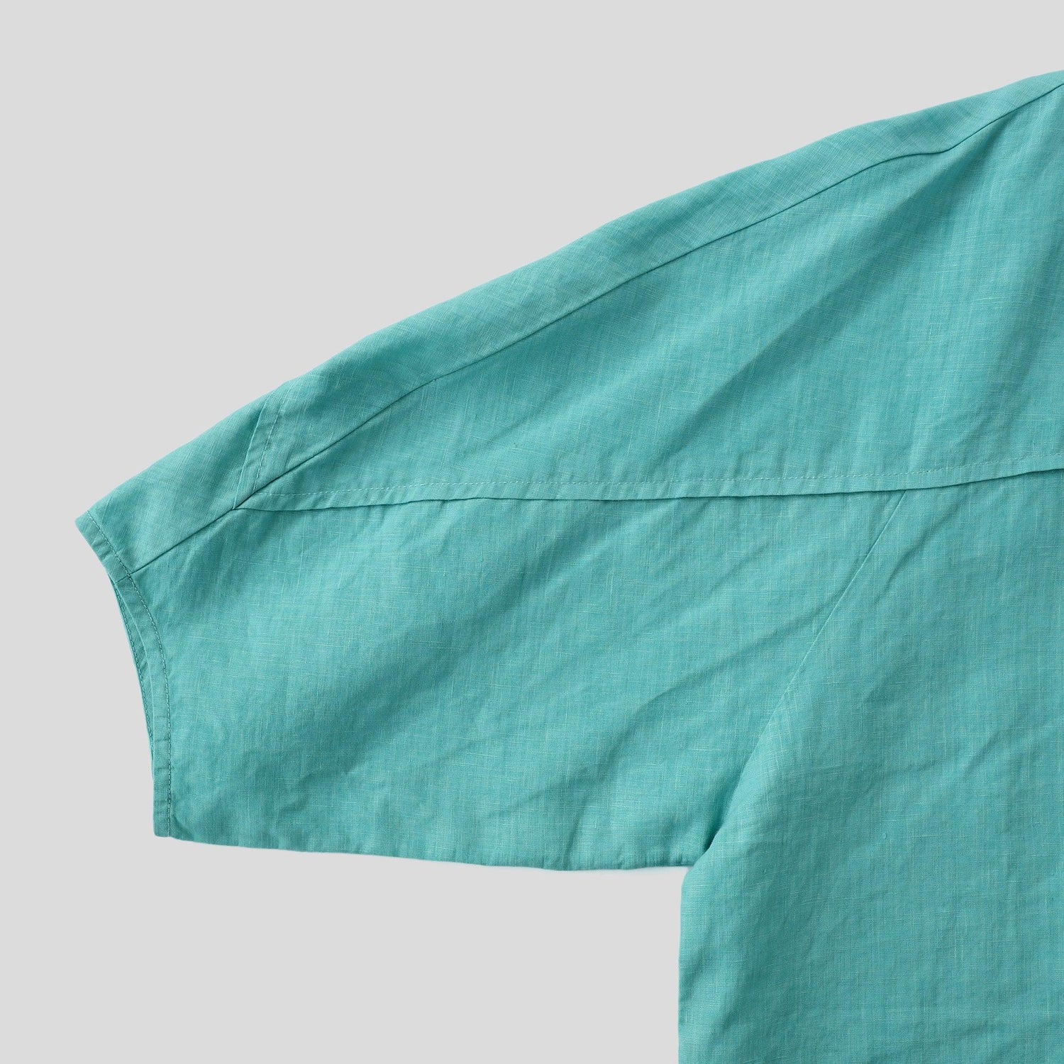 ヘンプフェザーブラウス WE2401G012 Emerald