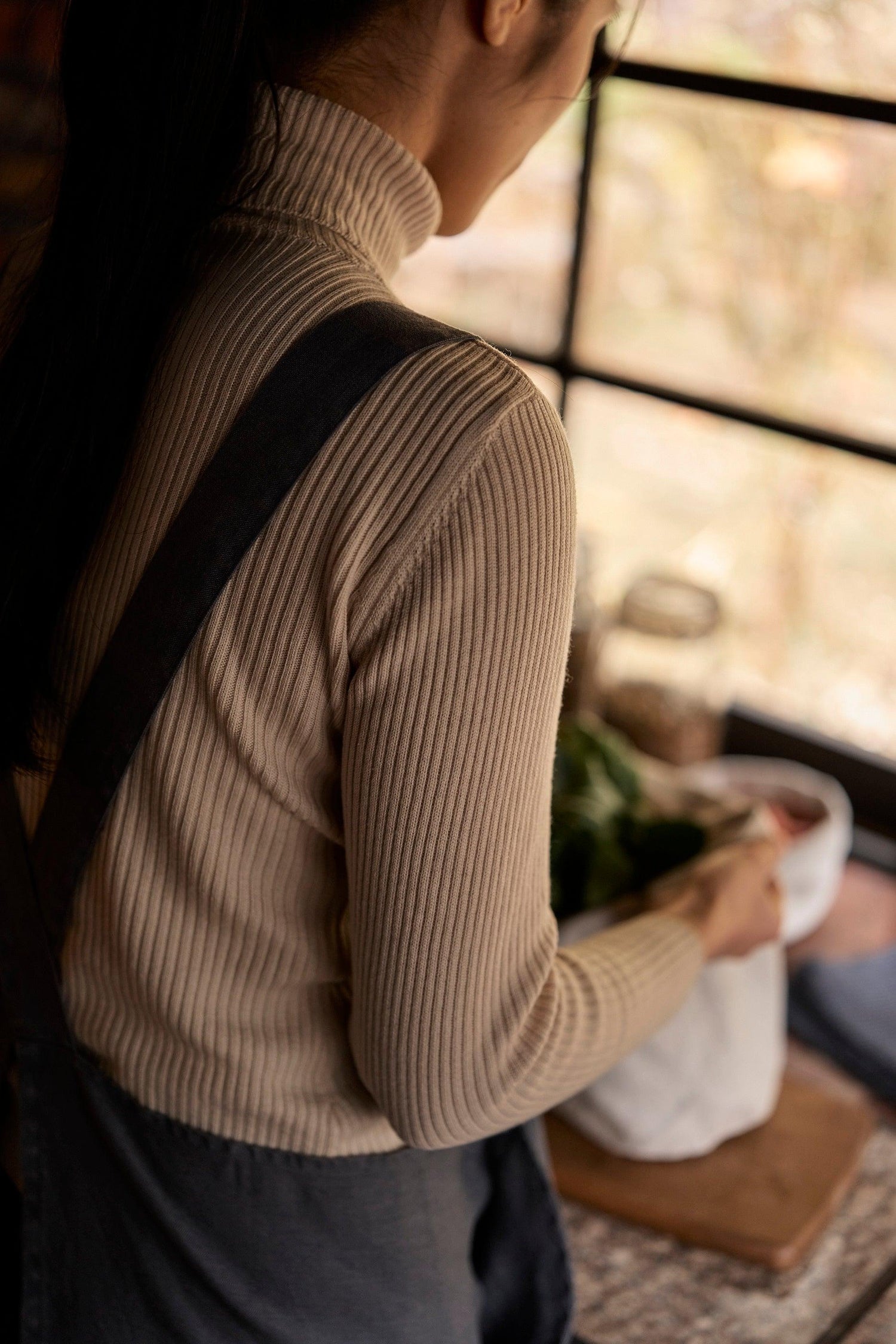 ヘンプ100% エプロン