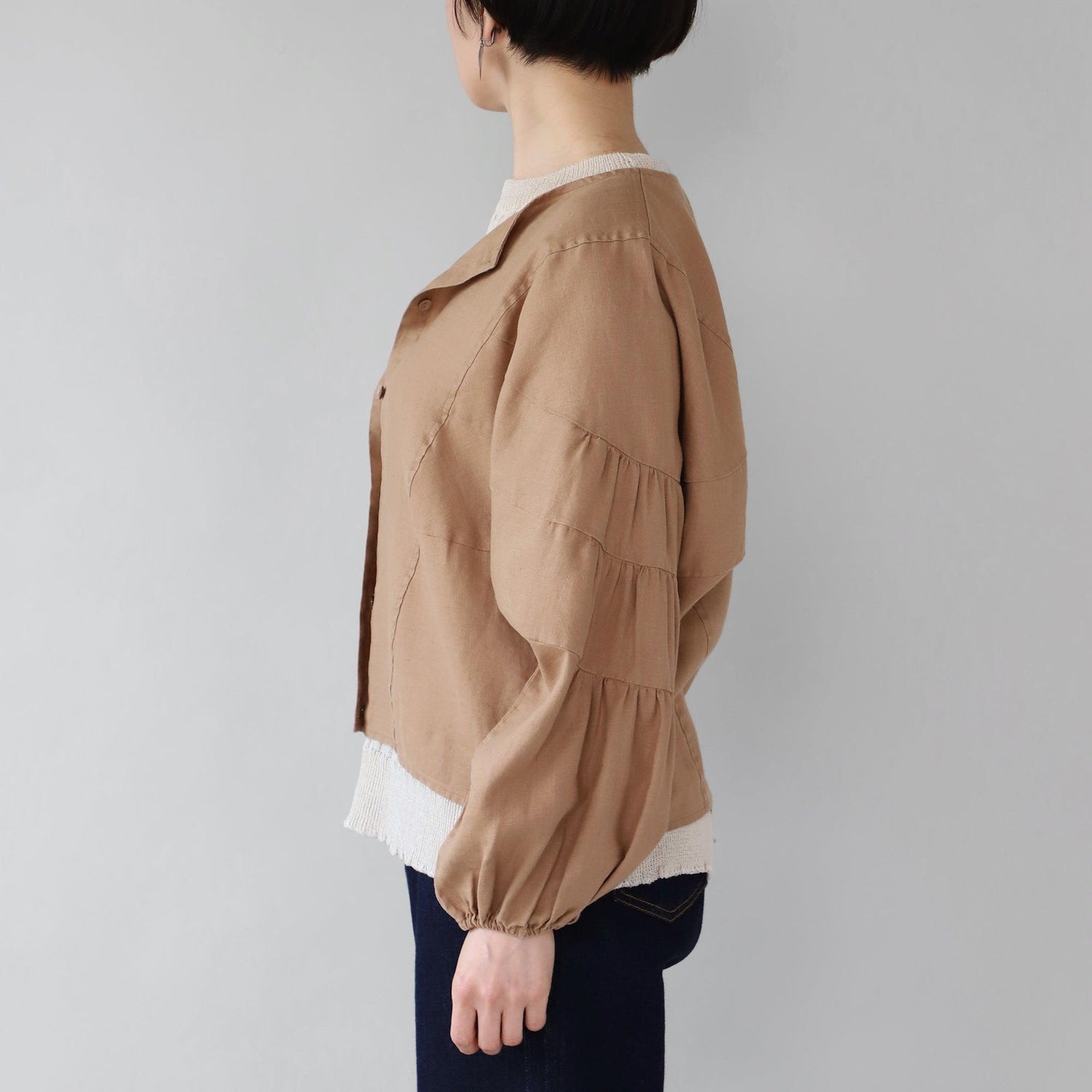 ヘンプコットンニット プルオーバー WE2301G010 サイド2