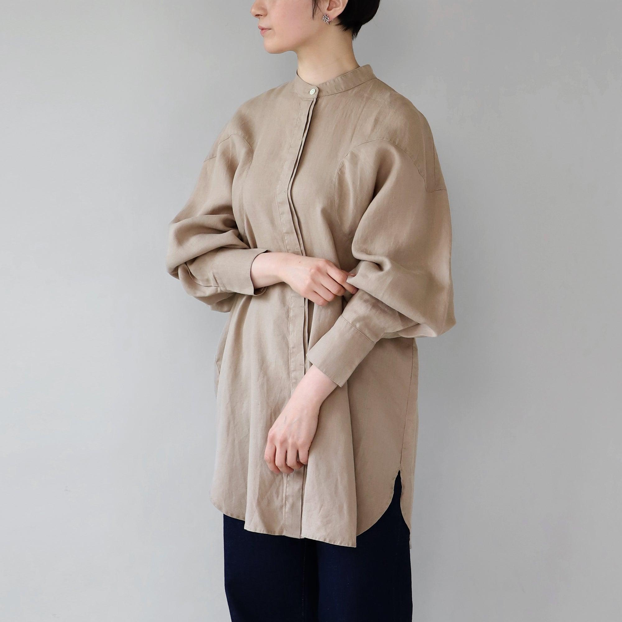 ヘンプ デザインスリーブシャツ WE2301G006 メイン画像