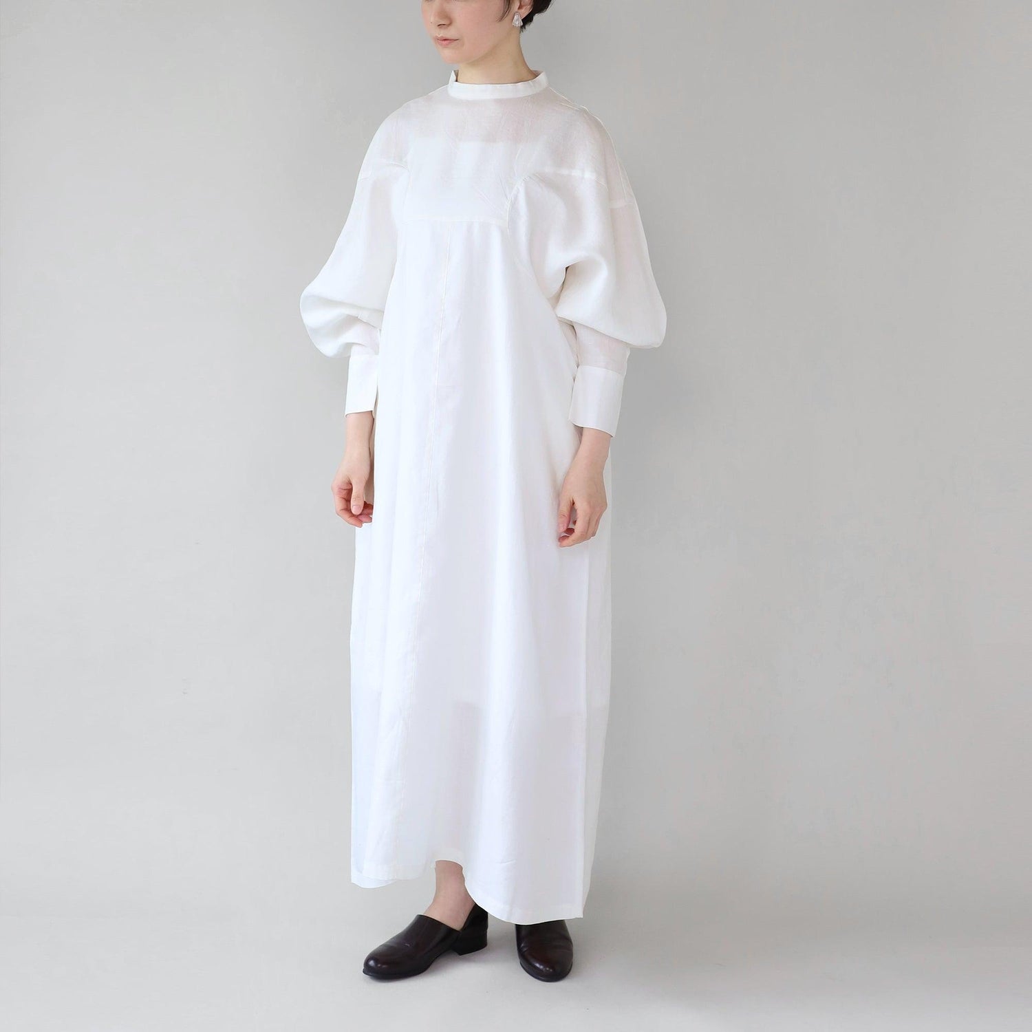 ヘンプデザインスリーブワンピース WE2301G005 メイン