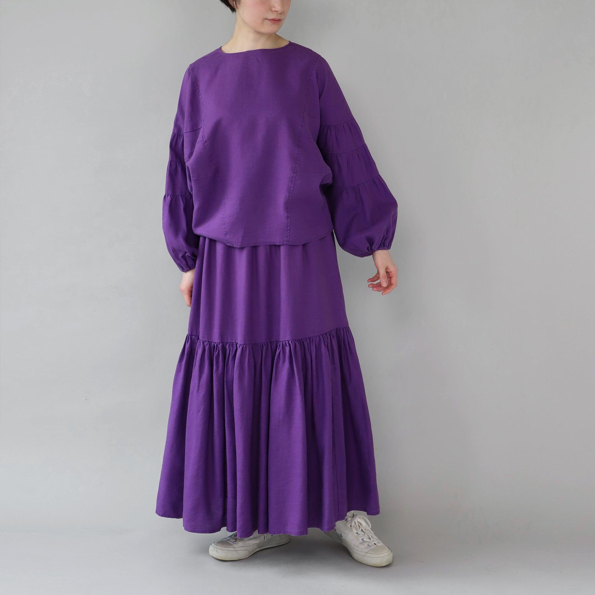 ヘンプギャザープルオーバー WE2301G007 PPL