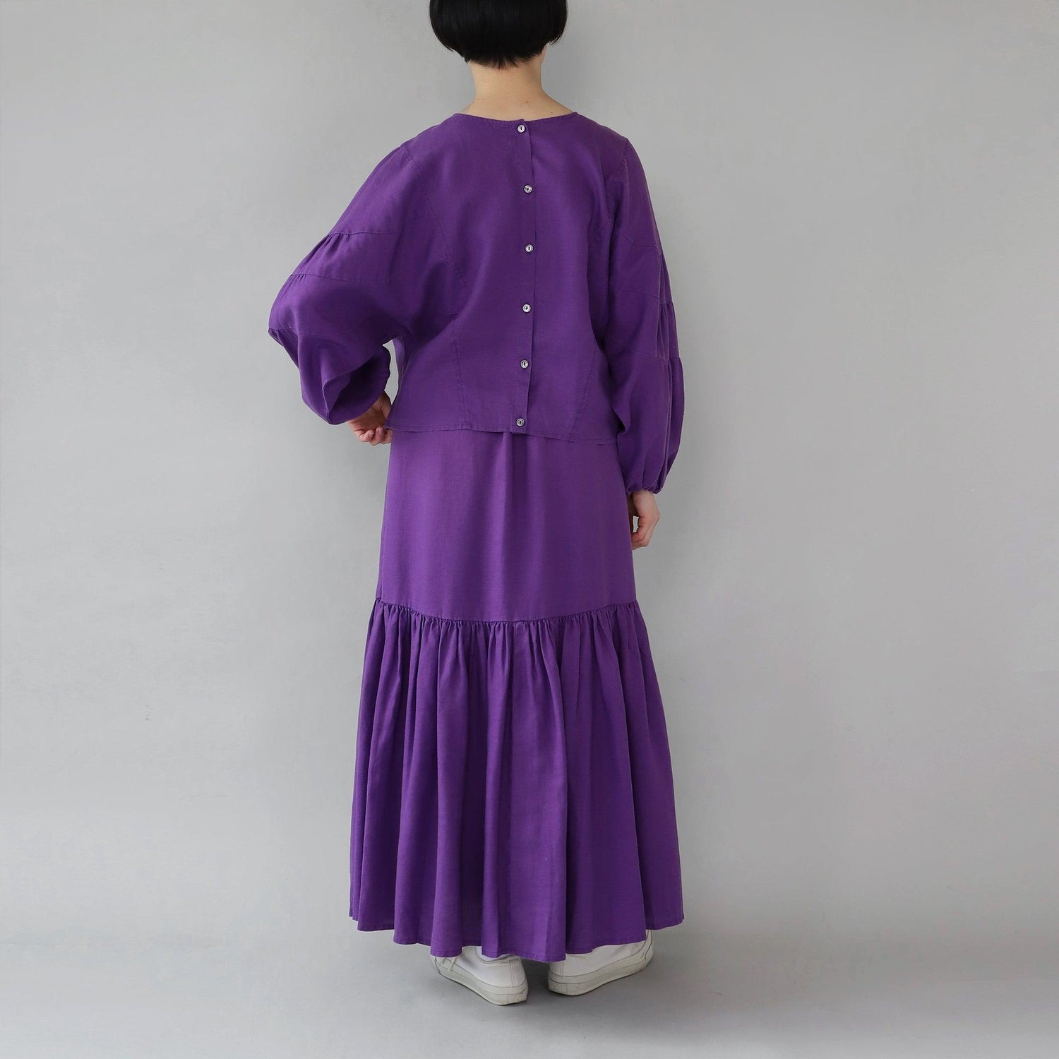 ヘンプギャザープルオーバー WE2301G007 バック