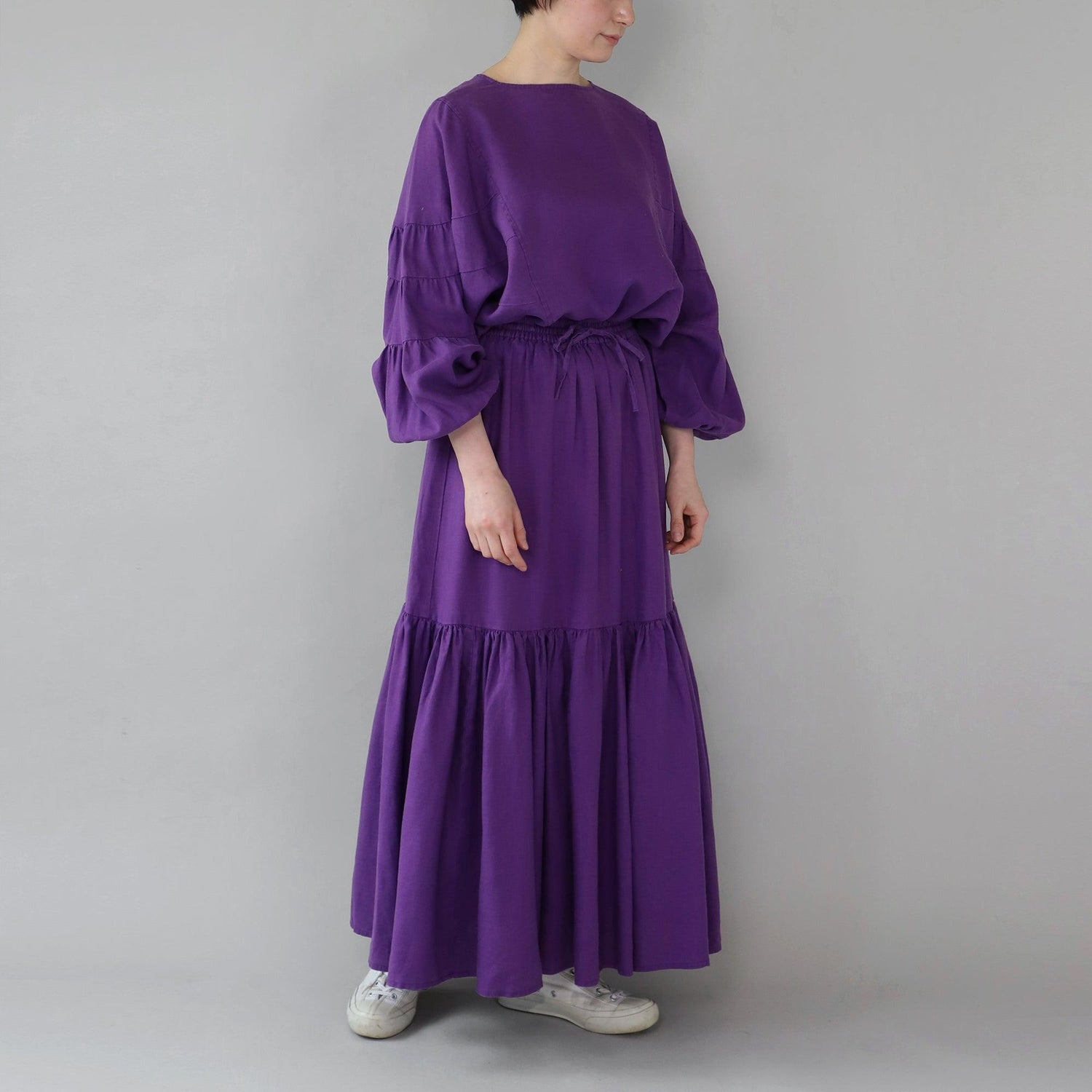 Products ヘンプギャザースカート WE2301G008 PPL