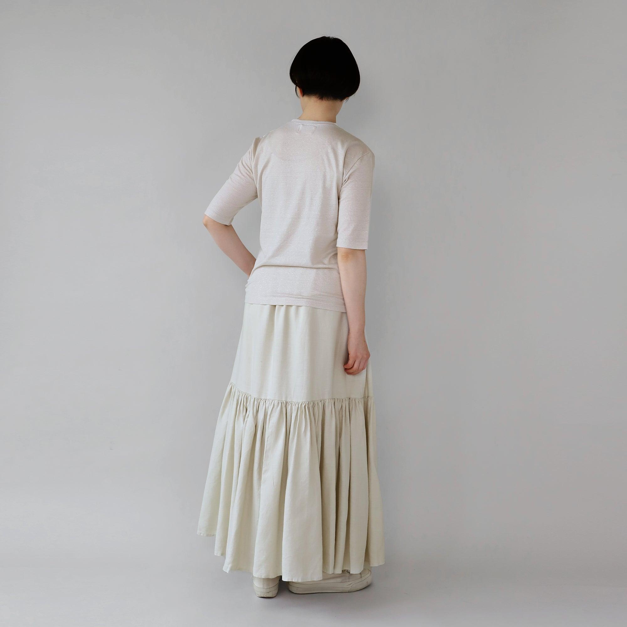 Products ヘンプギャザースカート WE2301G008 Mint