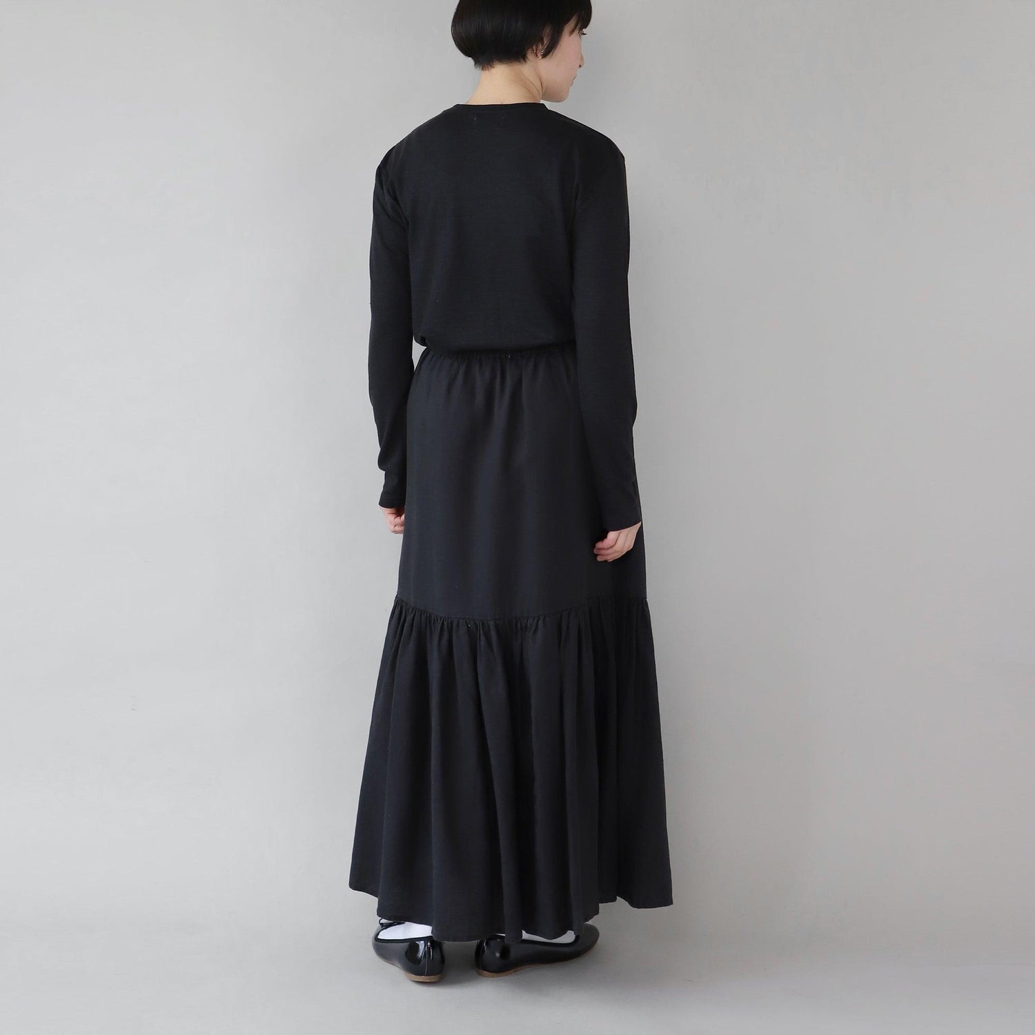 ヘンプTシャツロングスリーブ WE2301G014 バック