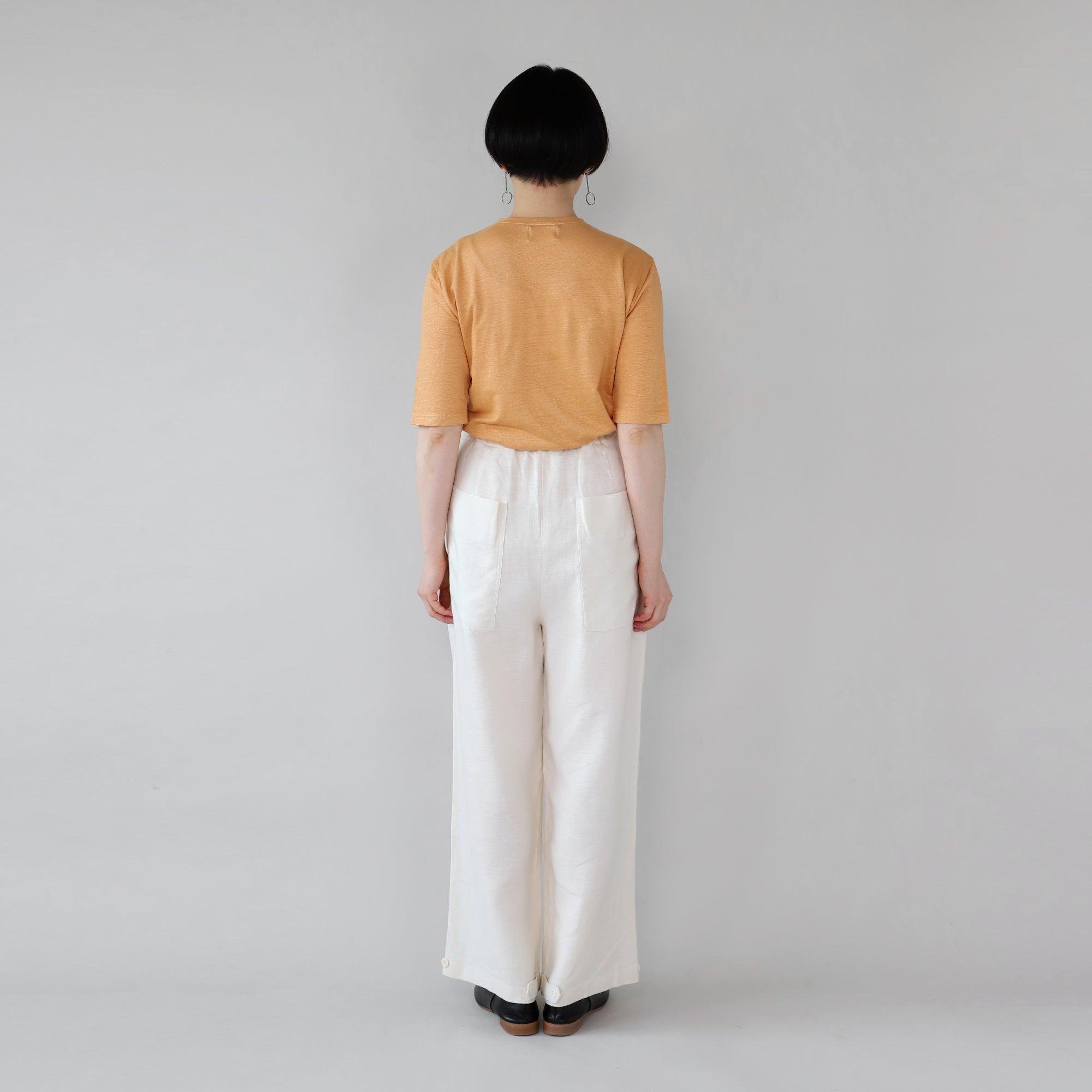 ヘンプTシャツショートスリーブ WE2301G015 バック