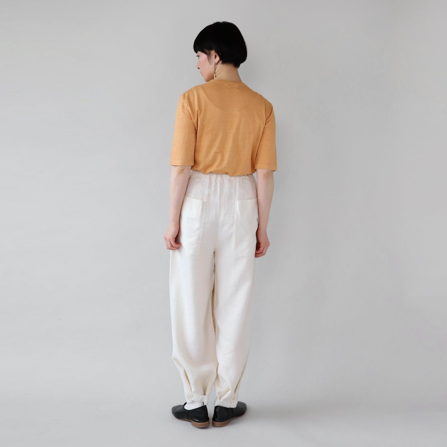 ヘンプTシャツショートスリーブ WE2301G015 バック