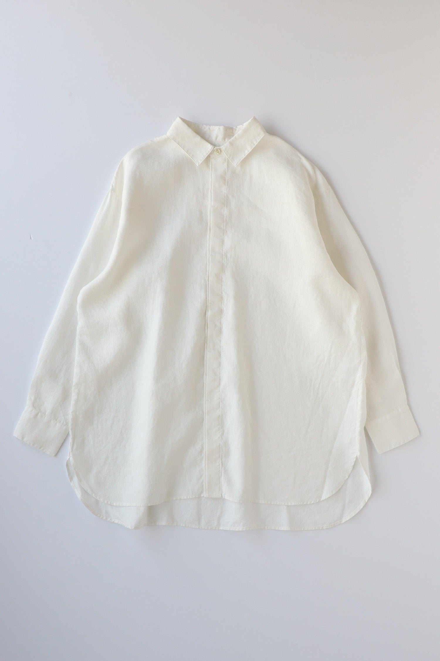 ヘンプショップシャツ WE2301G003 White