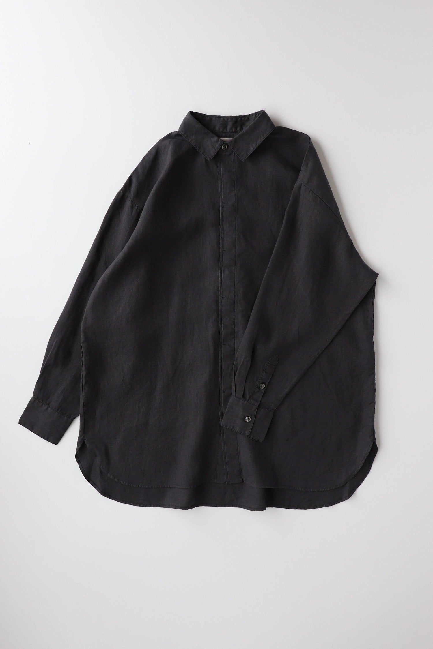 ヘンプショップシャツ WE2301G003 Black