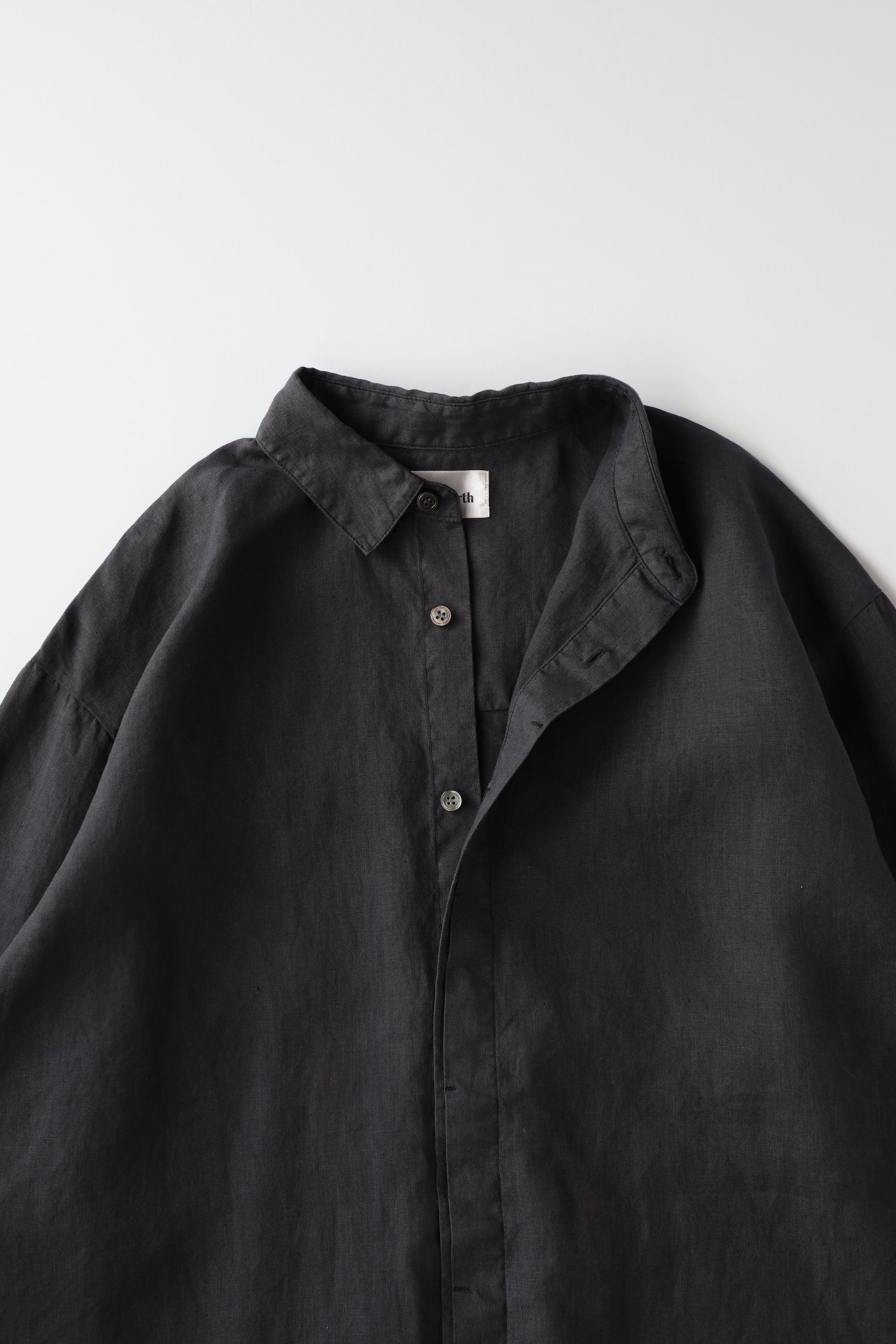 ヘンプショップシャツ WE2301G003 Black 詳細