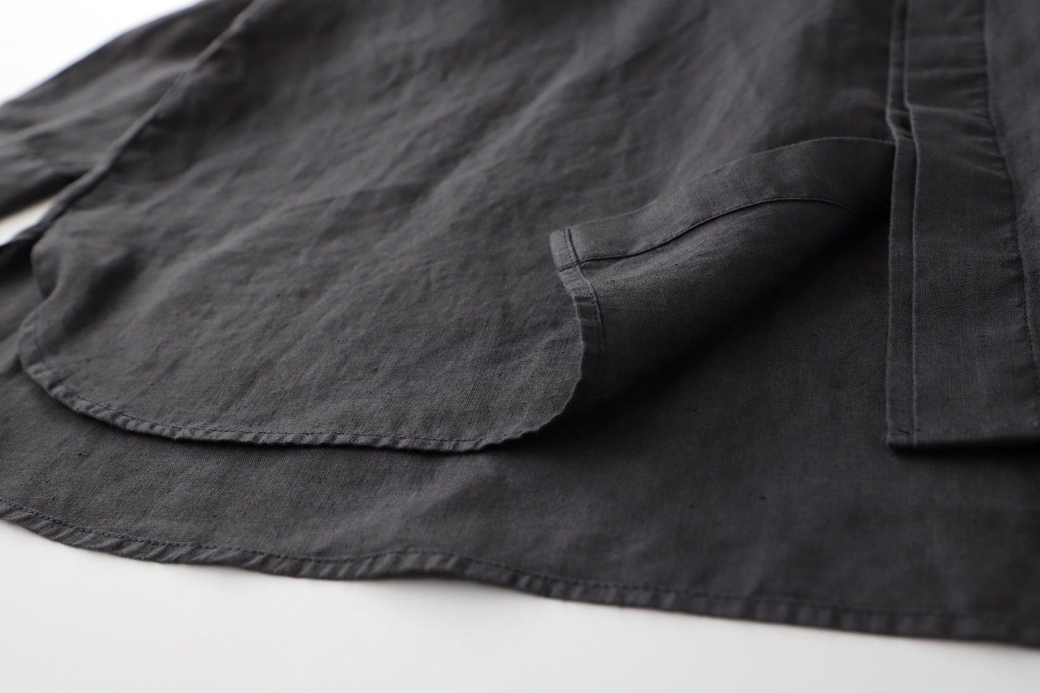 ヘンプショップシャツ WE2301G003 Black 詳細