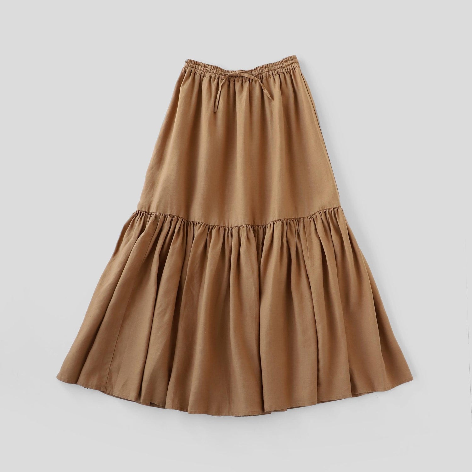 Products ヘンプギャザースカート WE2301G008 Brown