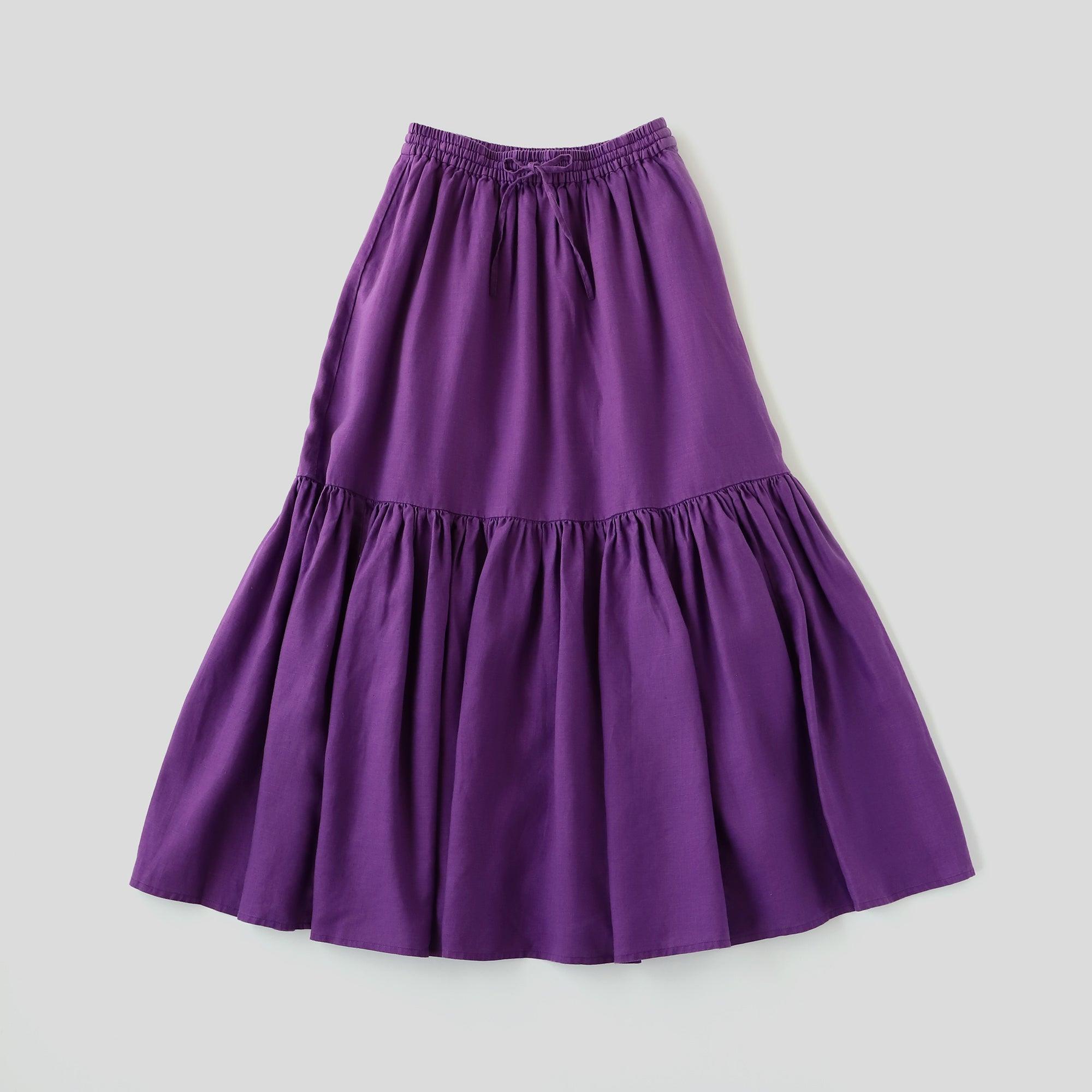 Products ヘンプギャザースカート WE2301G008 PPL