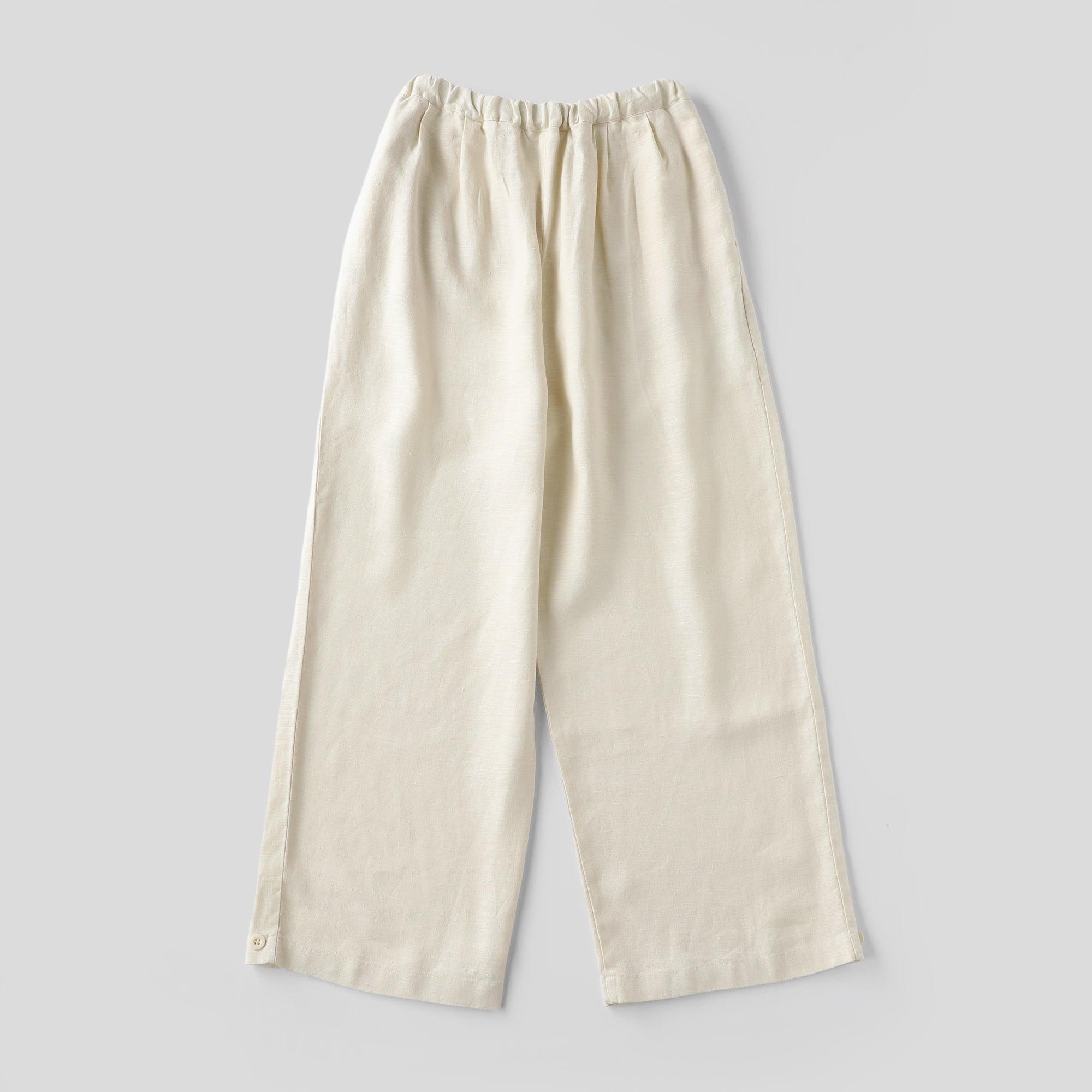 ヘンプキャンバスパンツ WE2301G009 White