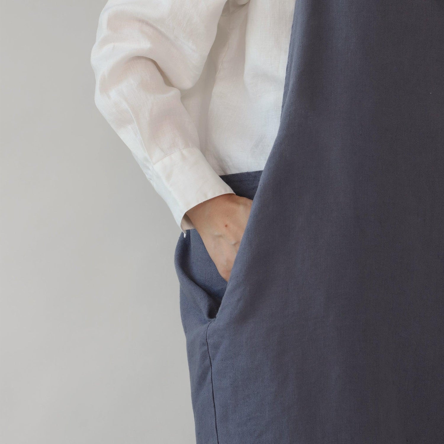 ヘンプ100% エプロン