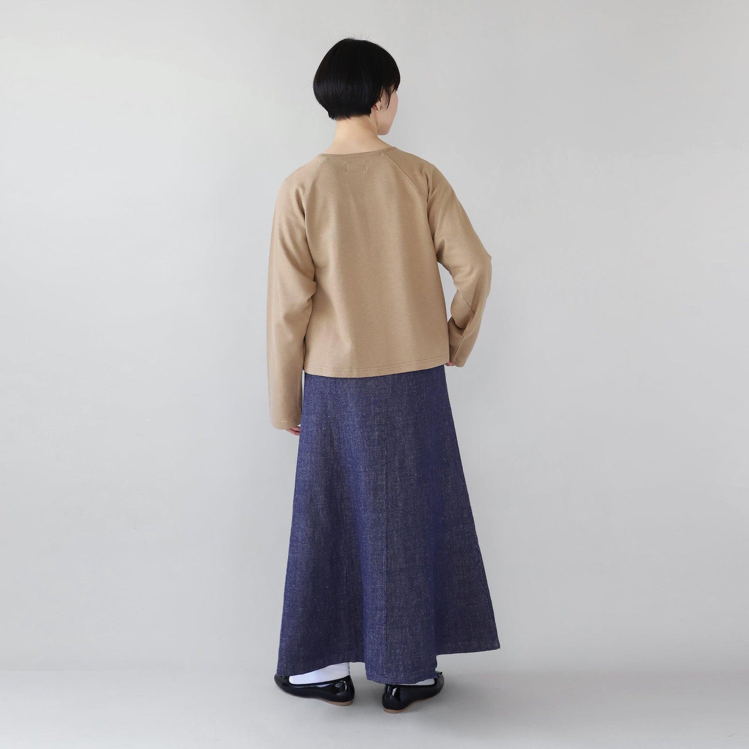 ヘンプデニムスカート WE2301G002 背面