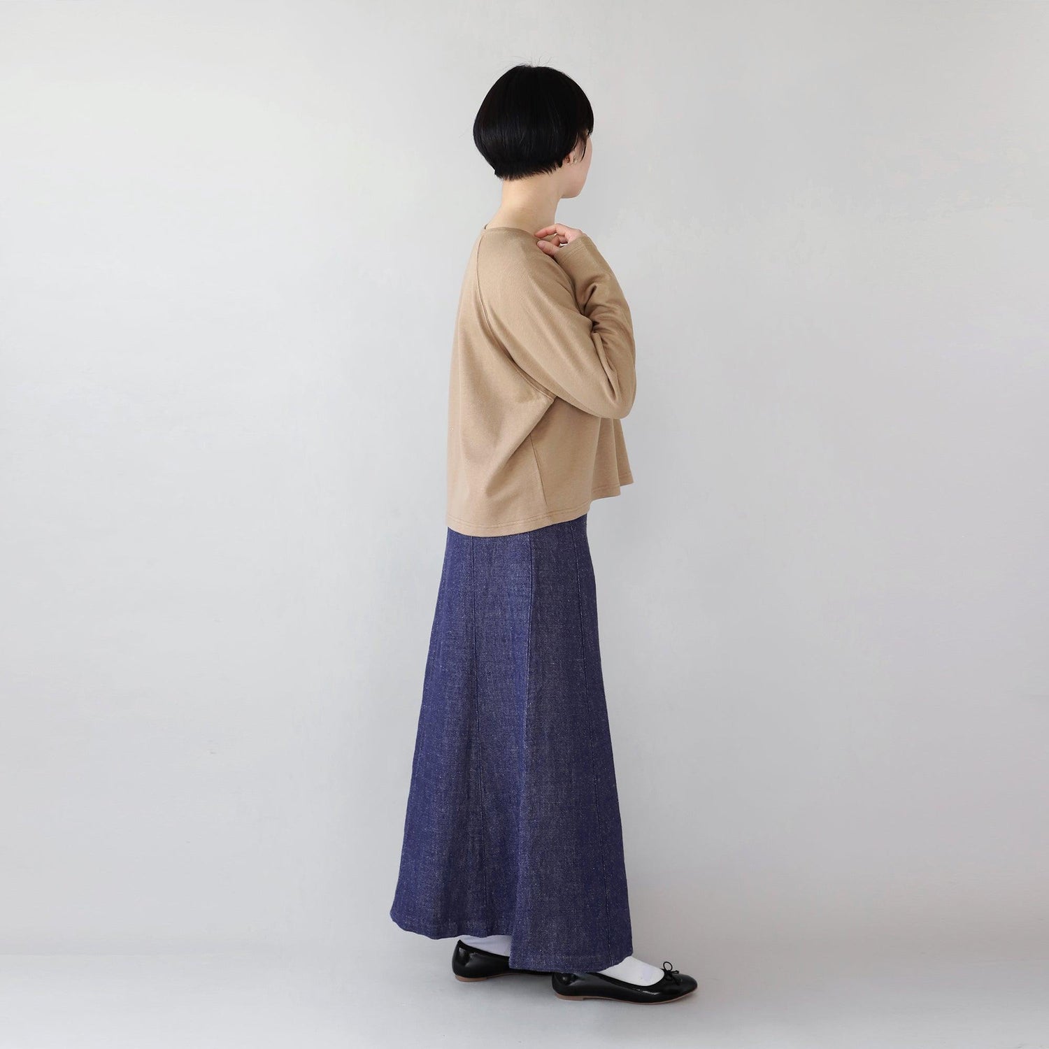 ヘンプデニムスカート WE2301G002 側面