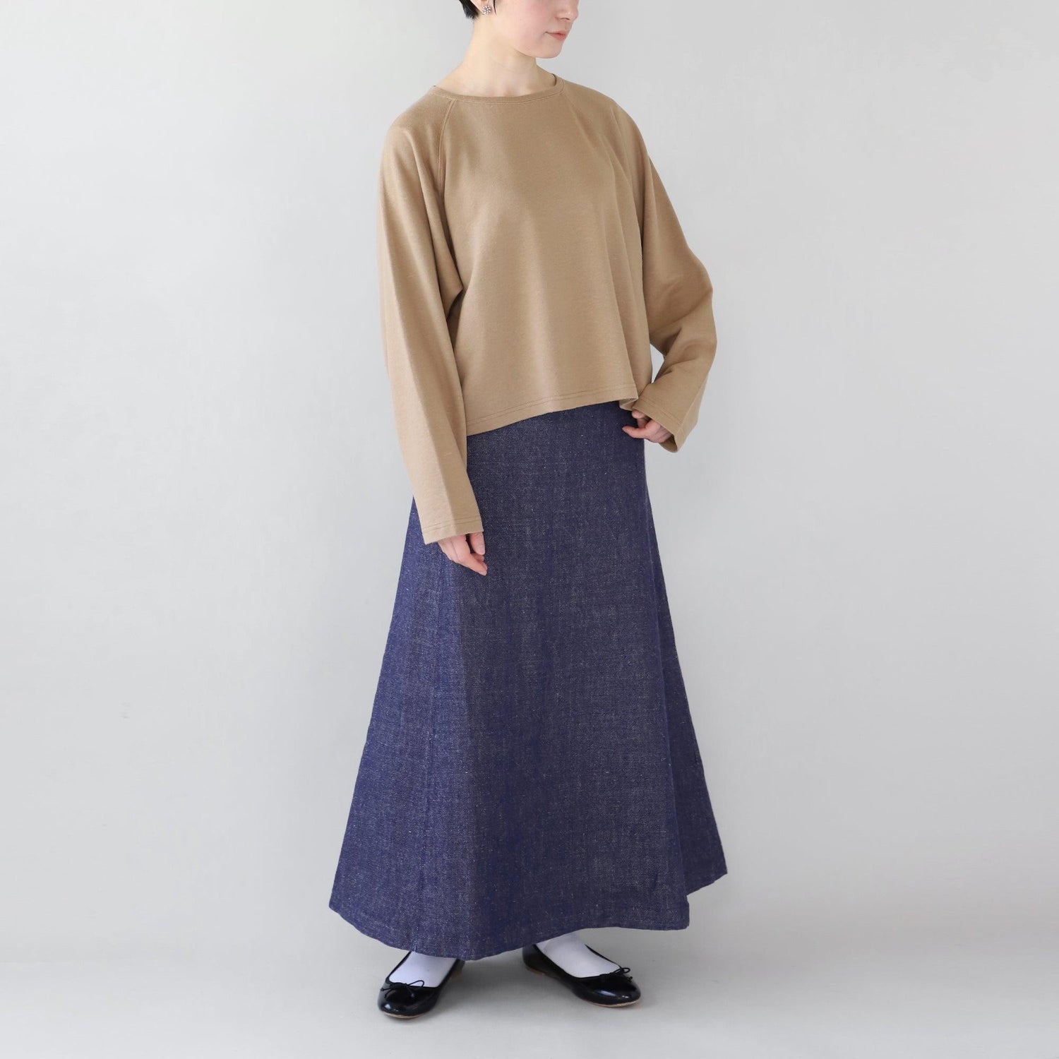 ヘンプデニムスカート WE2301G002 前面