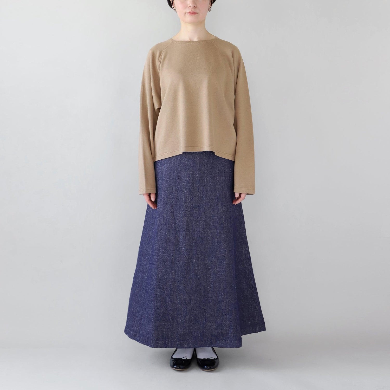 ヘンプデニムスカート WE2301G002