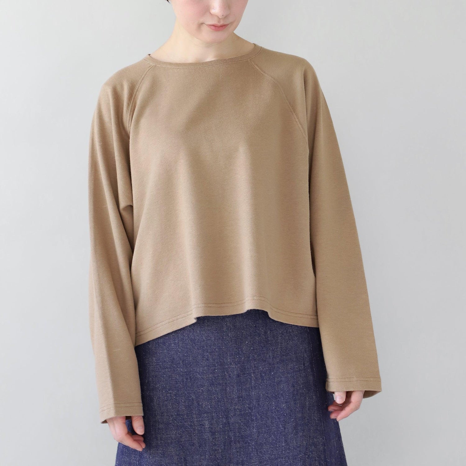 ヘンプコットン スェットシャツR G WE2301G013 前面