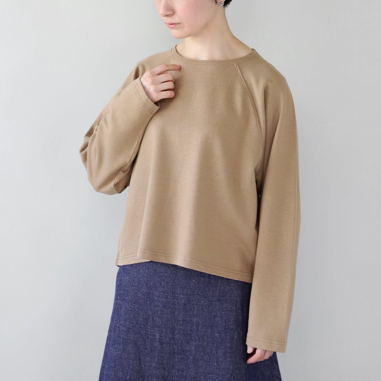 ヘンプコットン スェットシャツR G WE2301G013