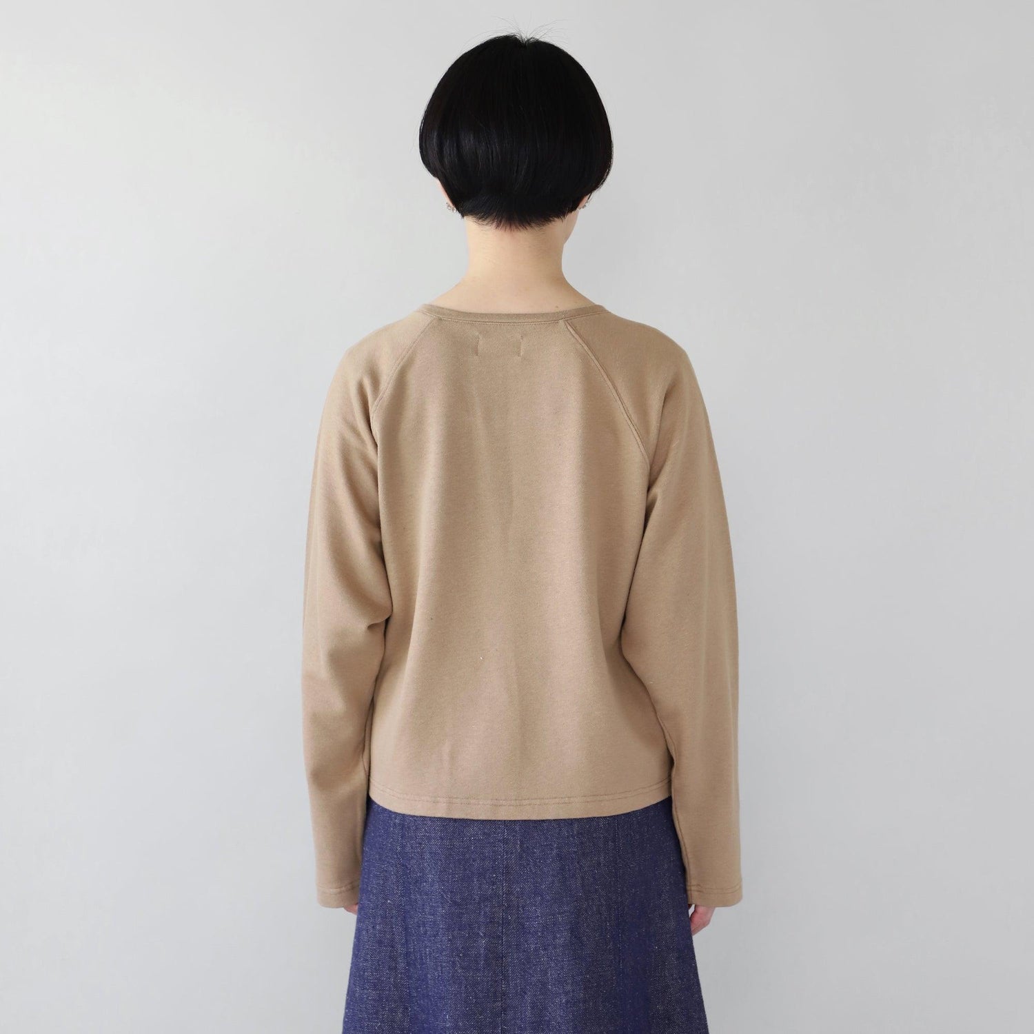ヘンプコットン スェットシャツR G WE2301G013 背面