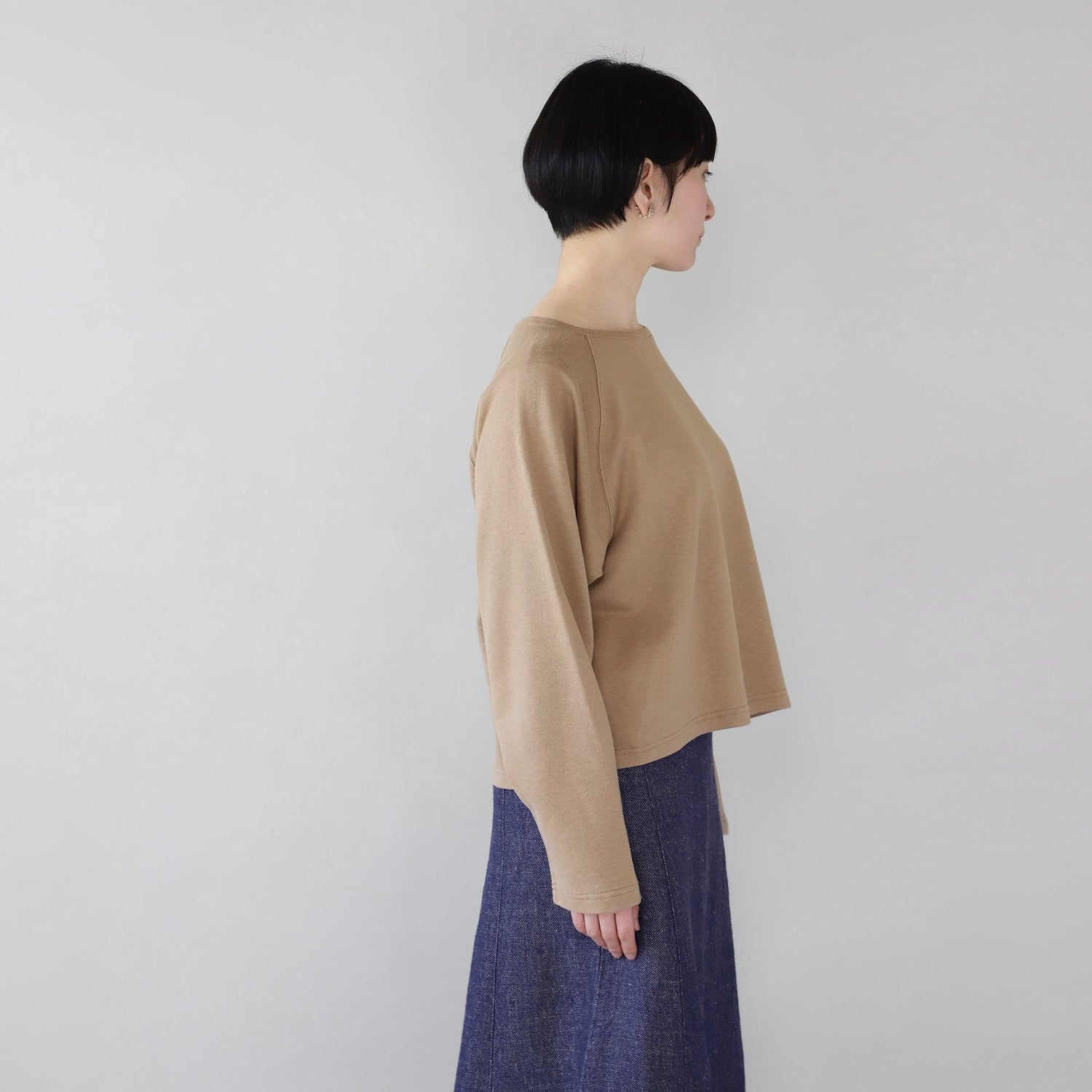 ヘンプコットン スェットシャツR G WE2301G013 側面