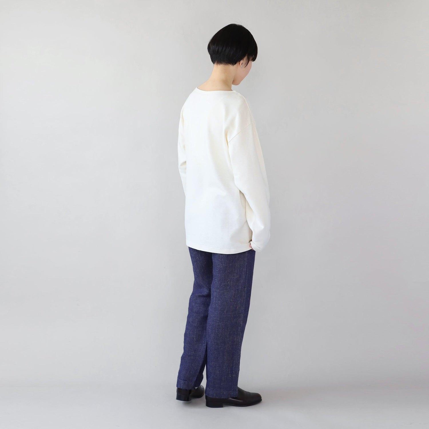 ヘンプデニムパンツ WE2301G001 背面