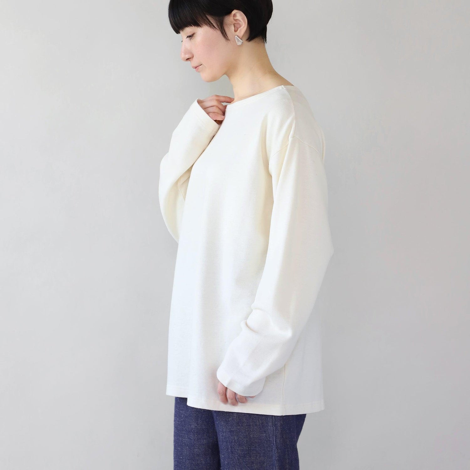 ヘンプコットン スェットシャツS T WE2301G012