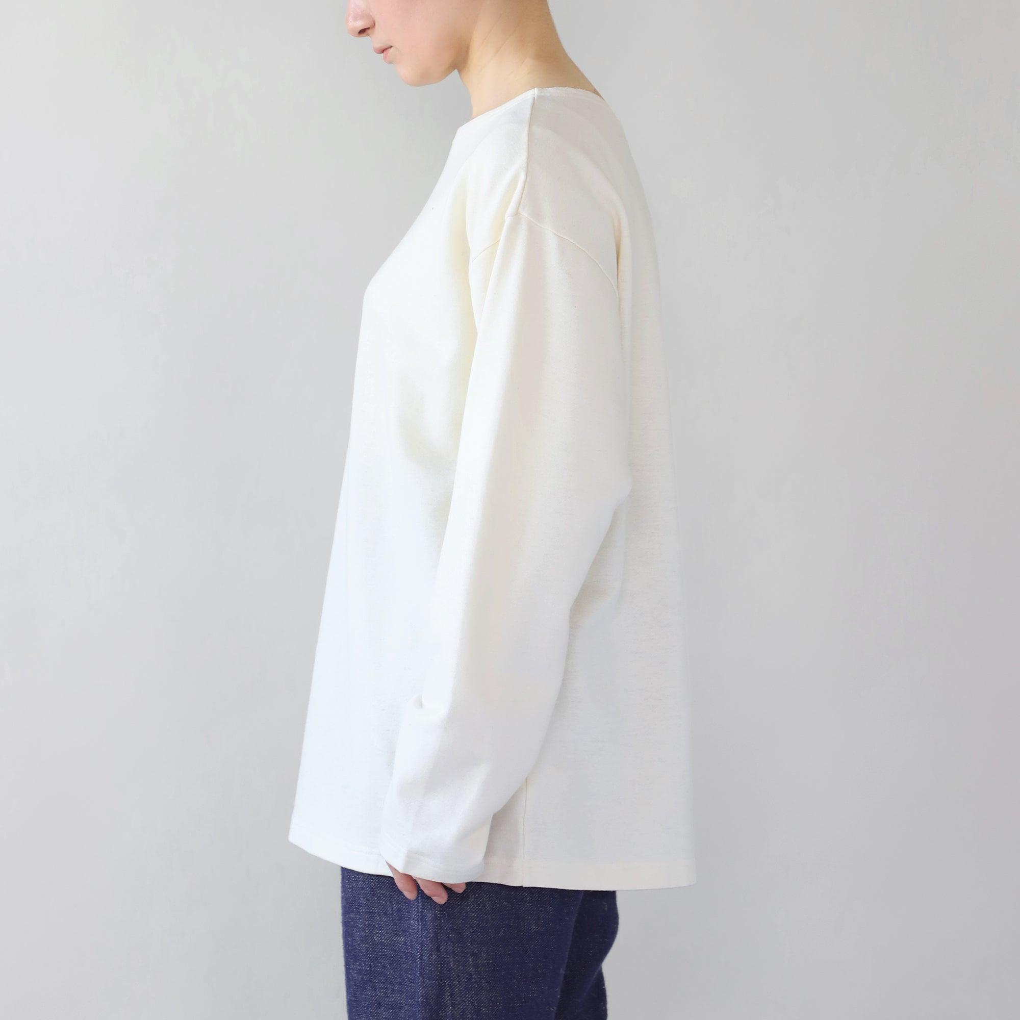 ヘンプコットン スェットシャツS T WE2301G012 側面