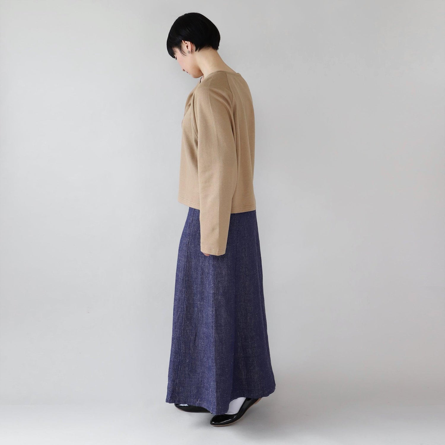 ヘンプデニムスカート WE2301G002 側面
