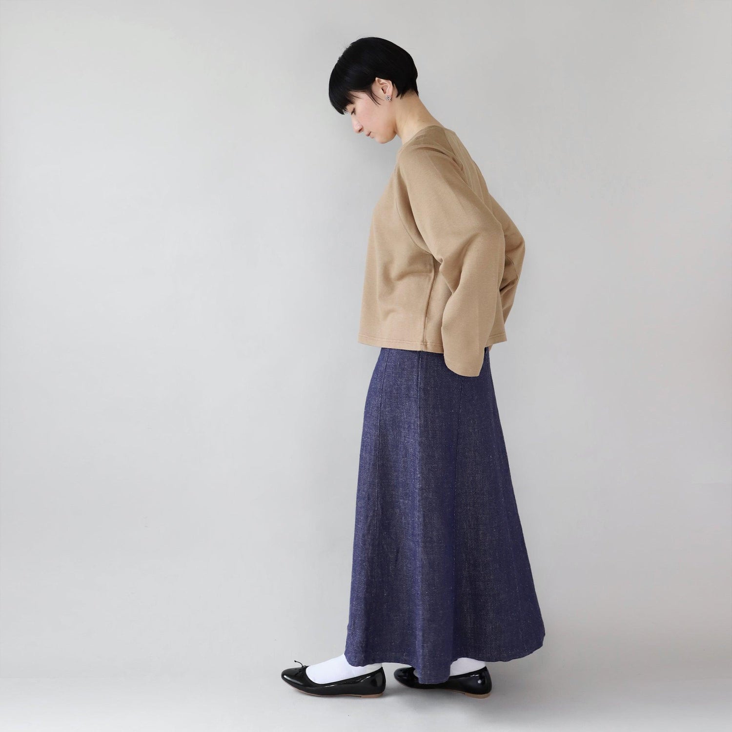 ヘンプコットン スェットシャツR G WE2301G013 側面