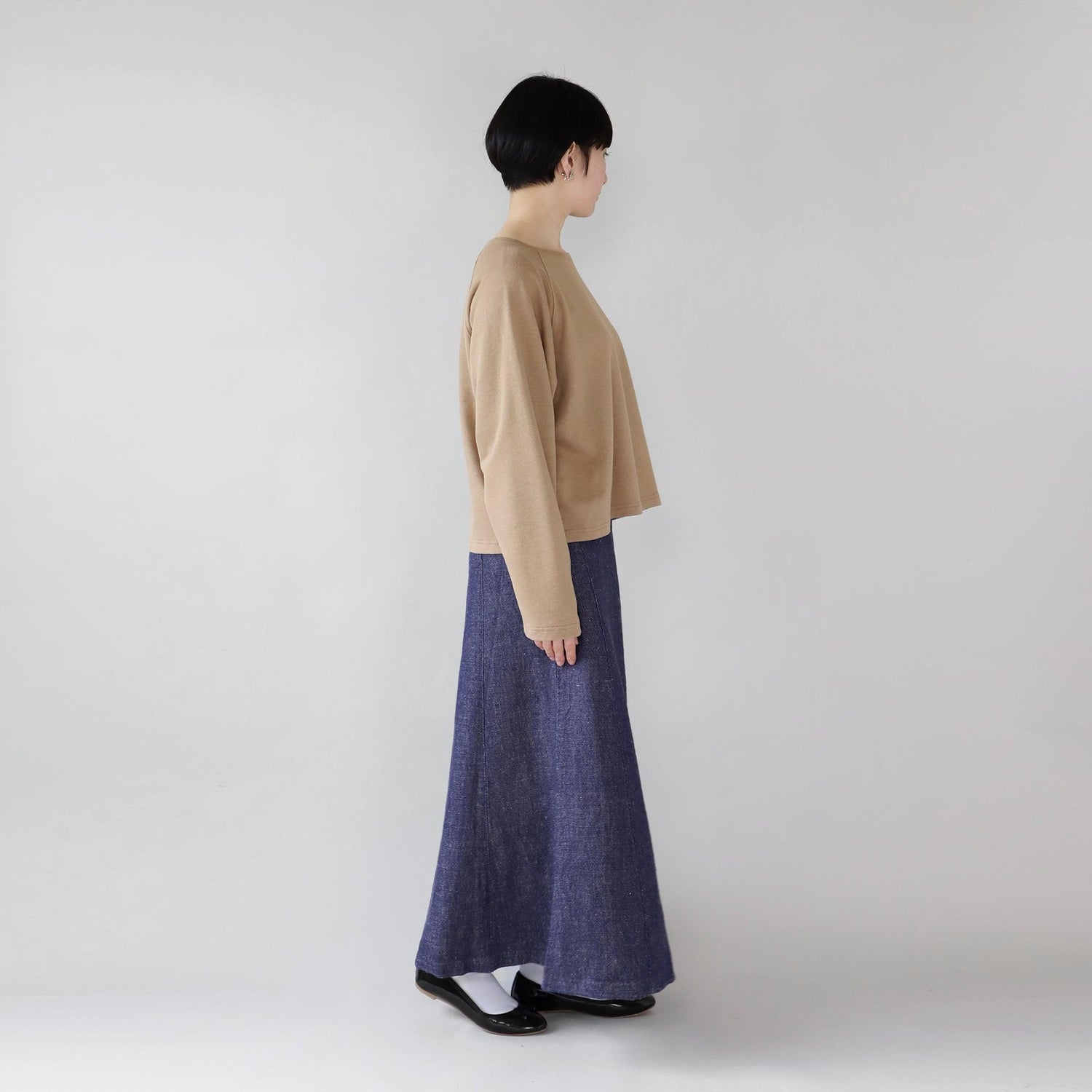 ヘンプコットン スェットシャツR G WE2301G013 側面