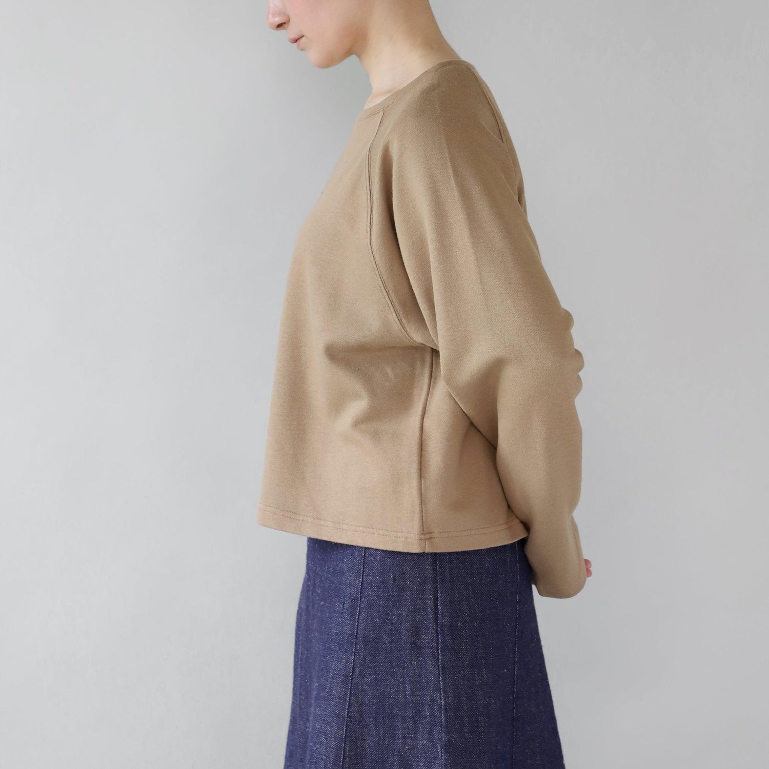 ヘンプコットン スェットシャツR G WE2301G013 側面