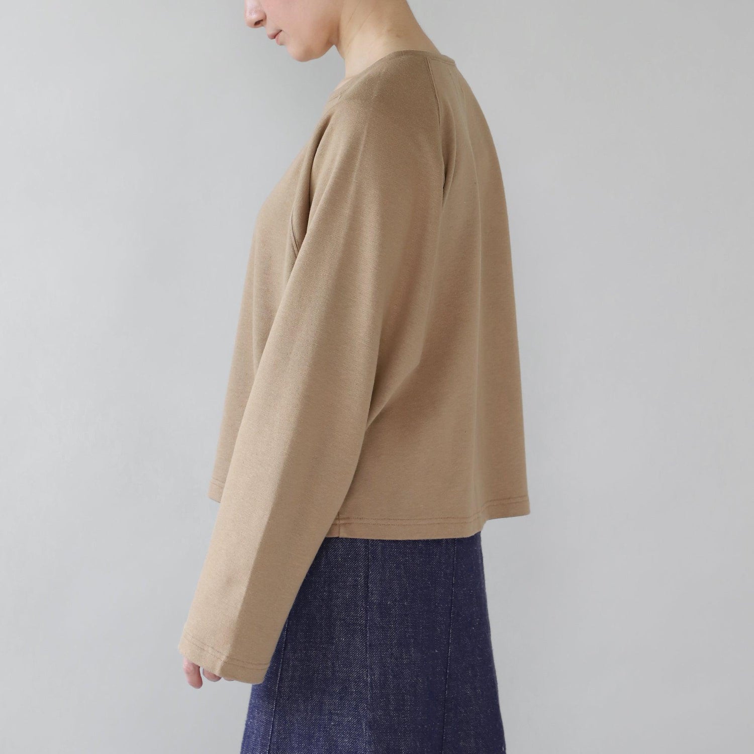 ヘンプコットン スェットシャツR G WE2301G013 側面