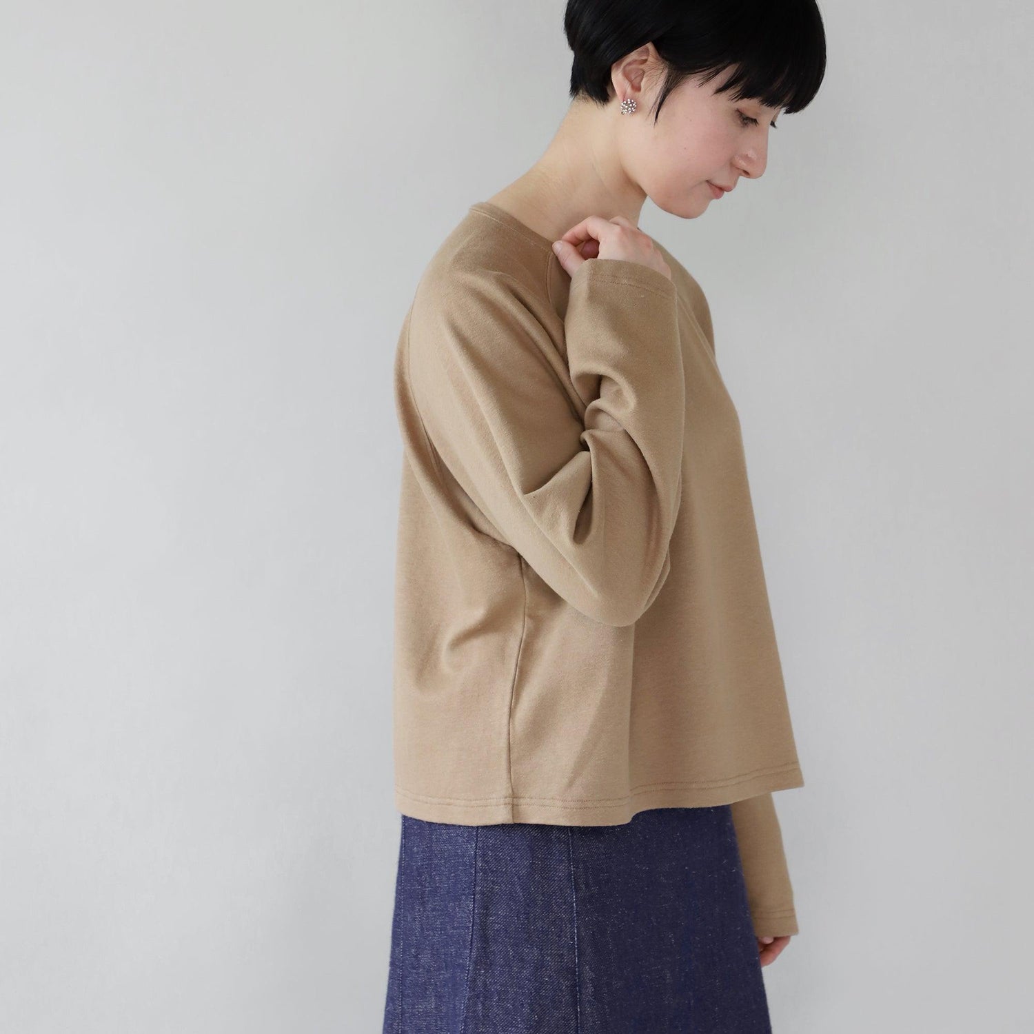 ヘンプコットン スェットシャツR G WE2301G013