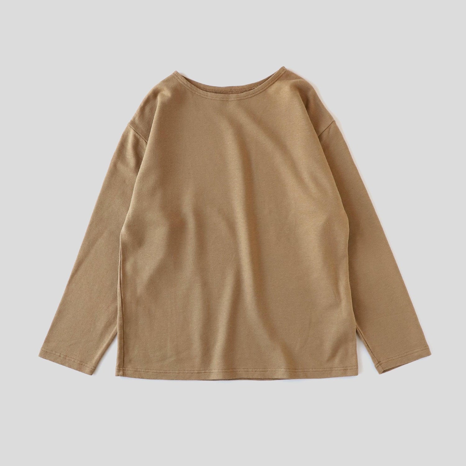 ヘンプコットン スェットシャツS T WE2301G012 Beige