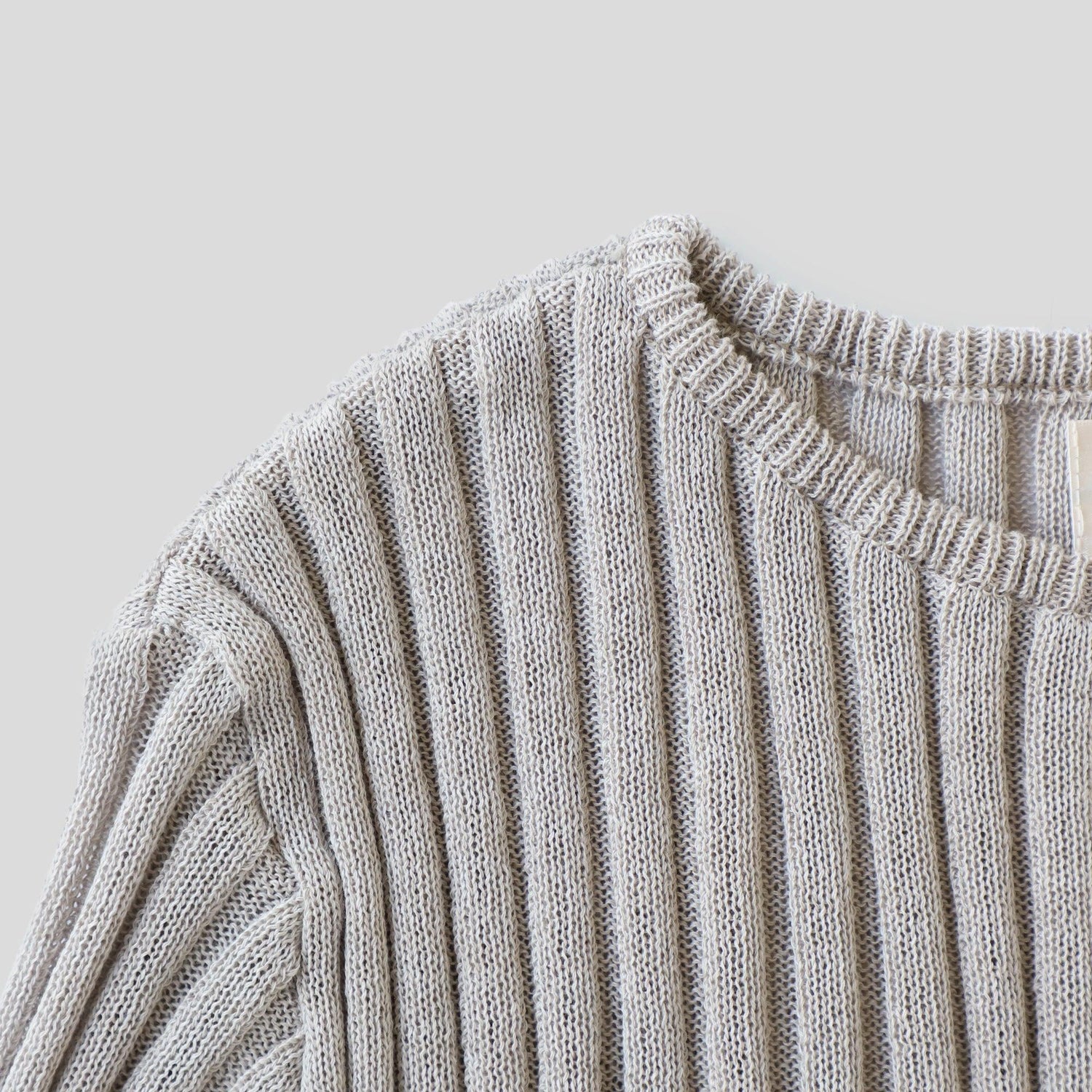 ヘンプコットンニット ロングスリーブ WE2301G011 VR 拡大