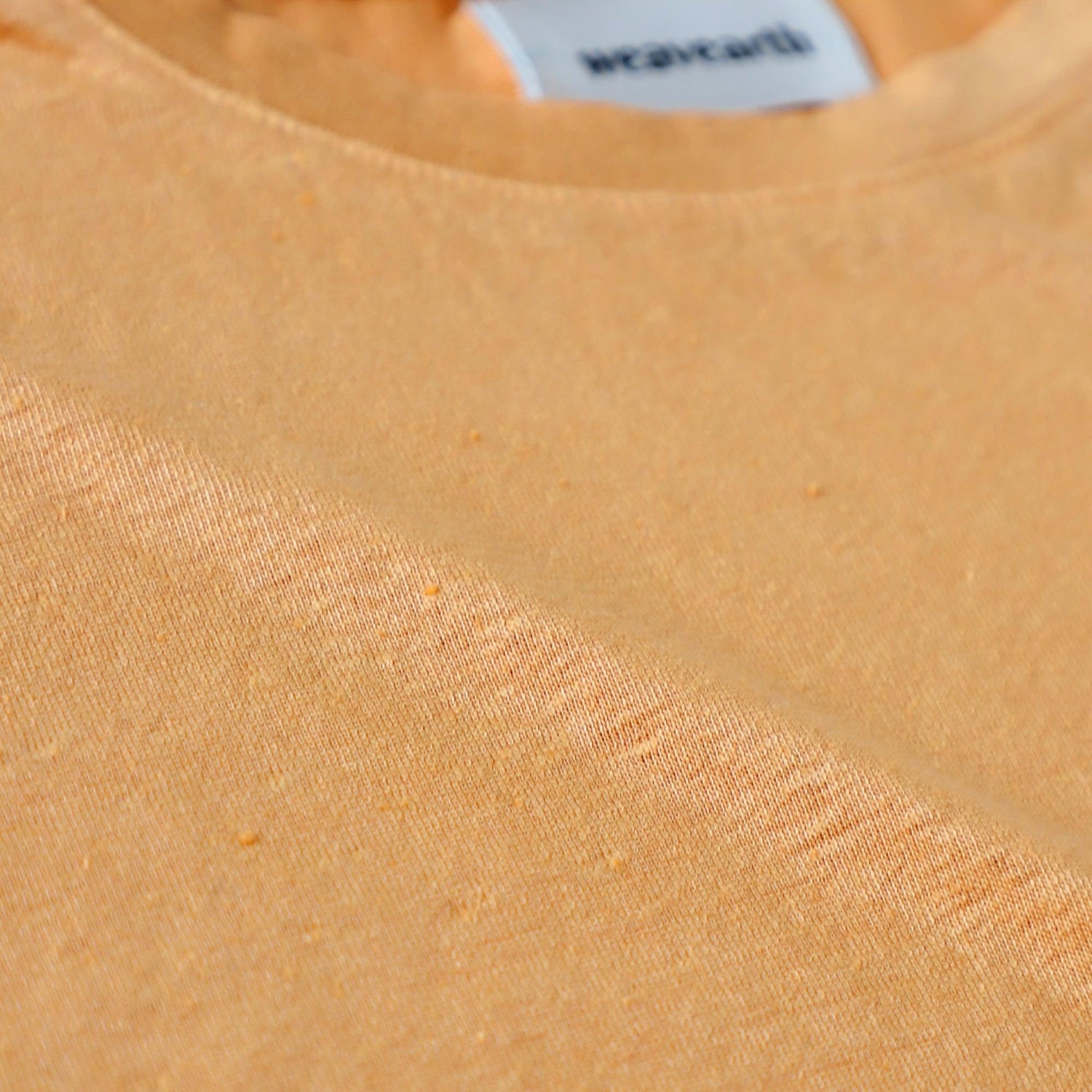 ヘンプTシャツロングスリーブ WE2301G014 Sinnamon-Orange 拡大