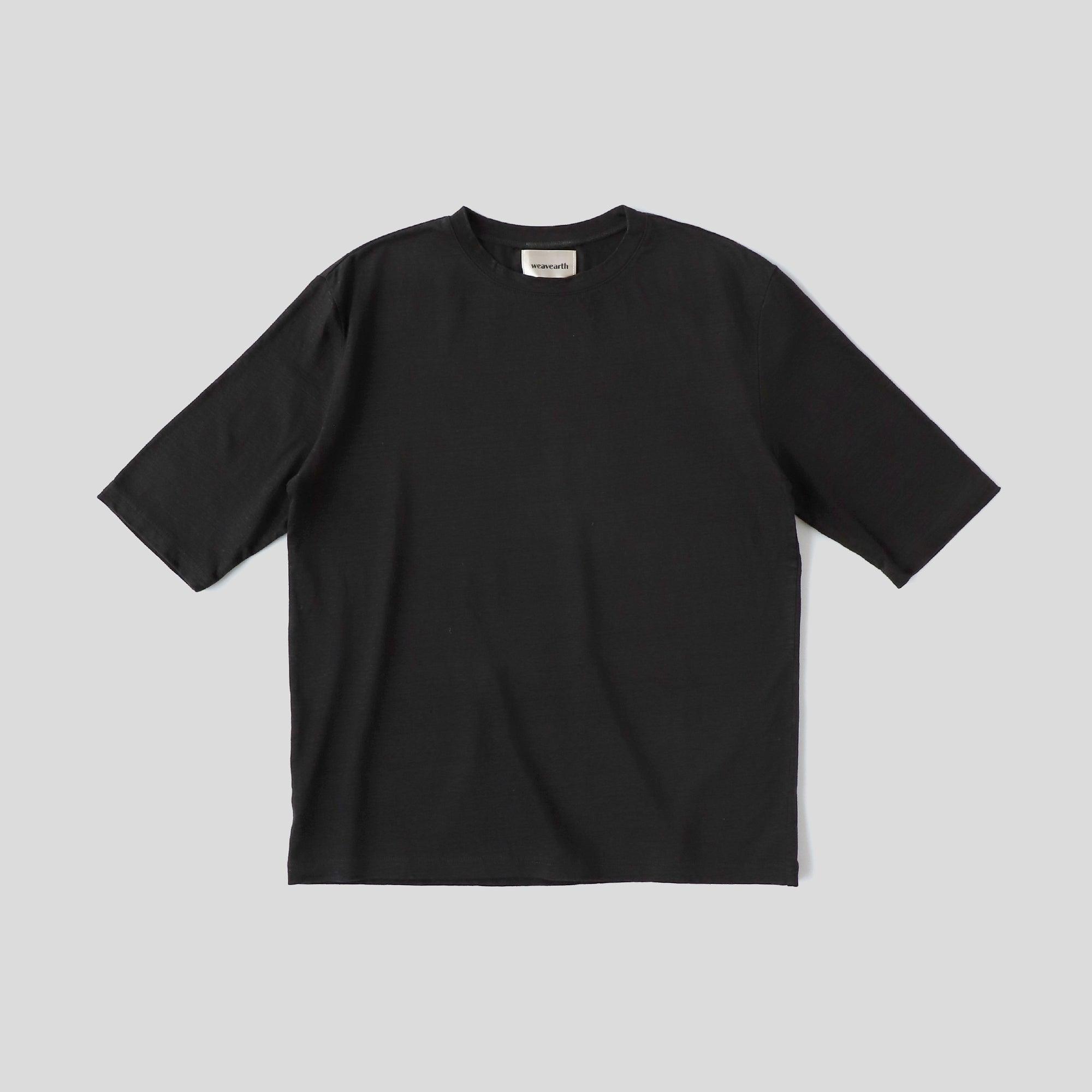 ヘンプTシャツショートスリーブ WE2301G015 Ink Black