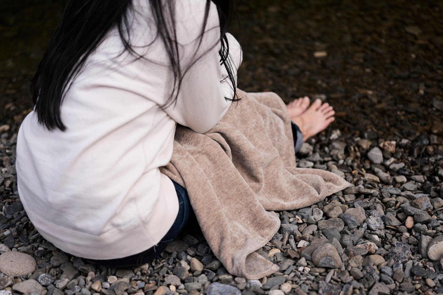 ヘンプシャーリング ブランケット