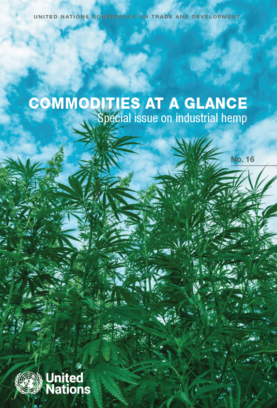 テキスタイルヘンプの歴史（国連が発行したレポート：Commodities at a Glance: Special Issue on Industrial Hempより）