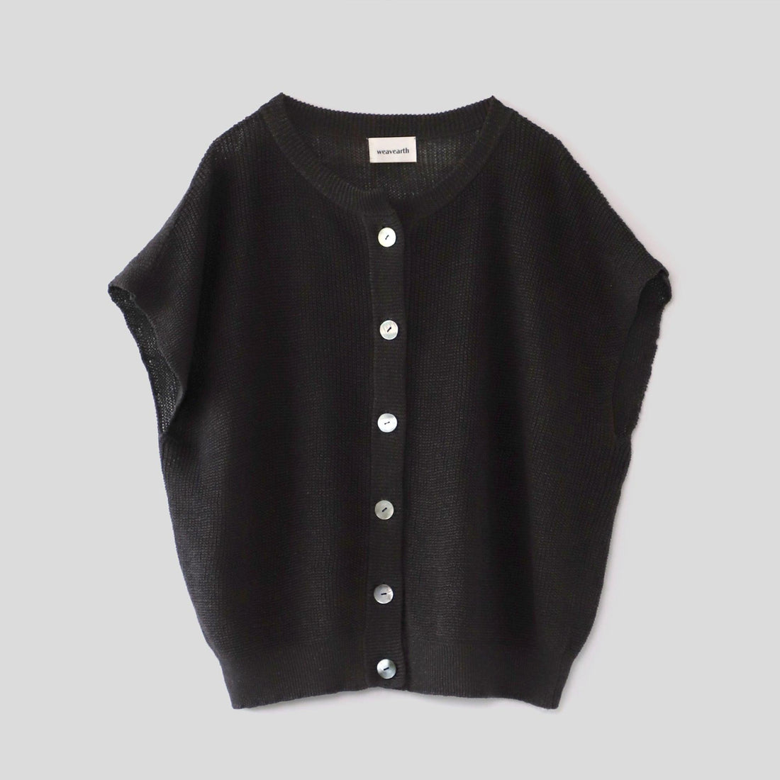 ヘンプコットンコクーンプルオーバー WE2401G016 Black