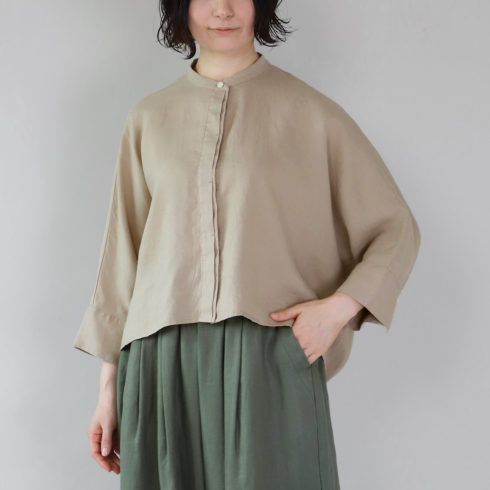 Available from March 15 — Hemp Cocoon Shirt