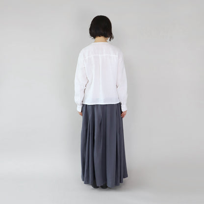 フリルヘンプシャツ