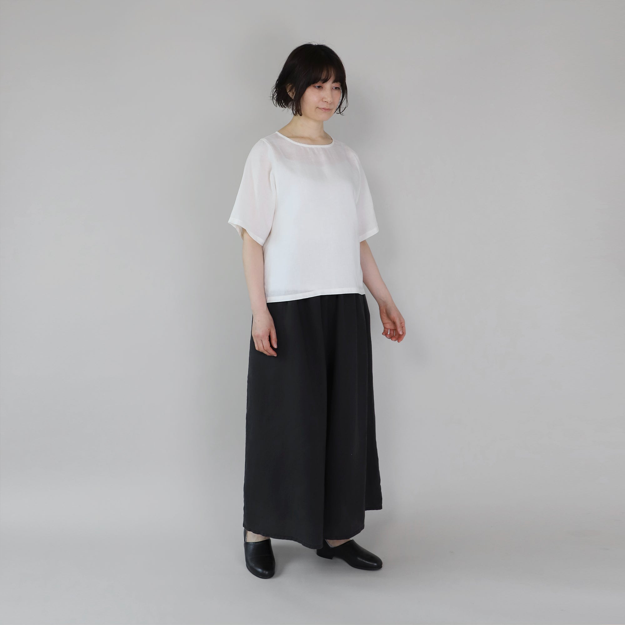 【4月10日販売開始予定】ヘンプワイドスリーブブラウス