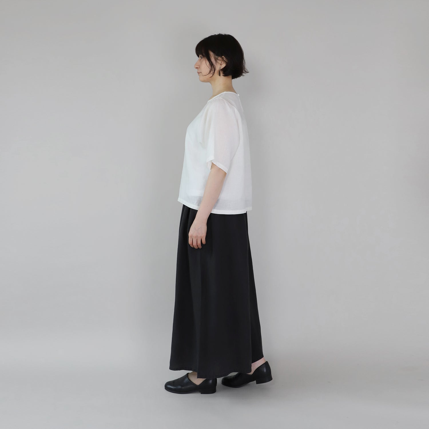 【4月10日販売開始予定】ヘンプワイドスリーブブラウス